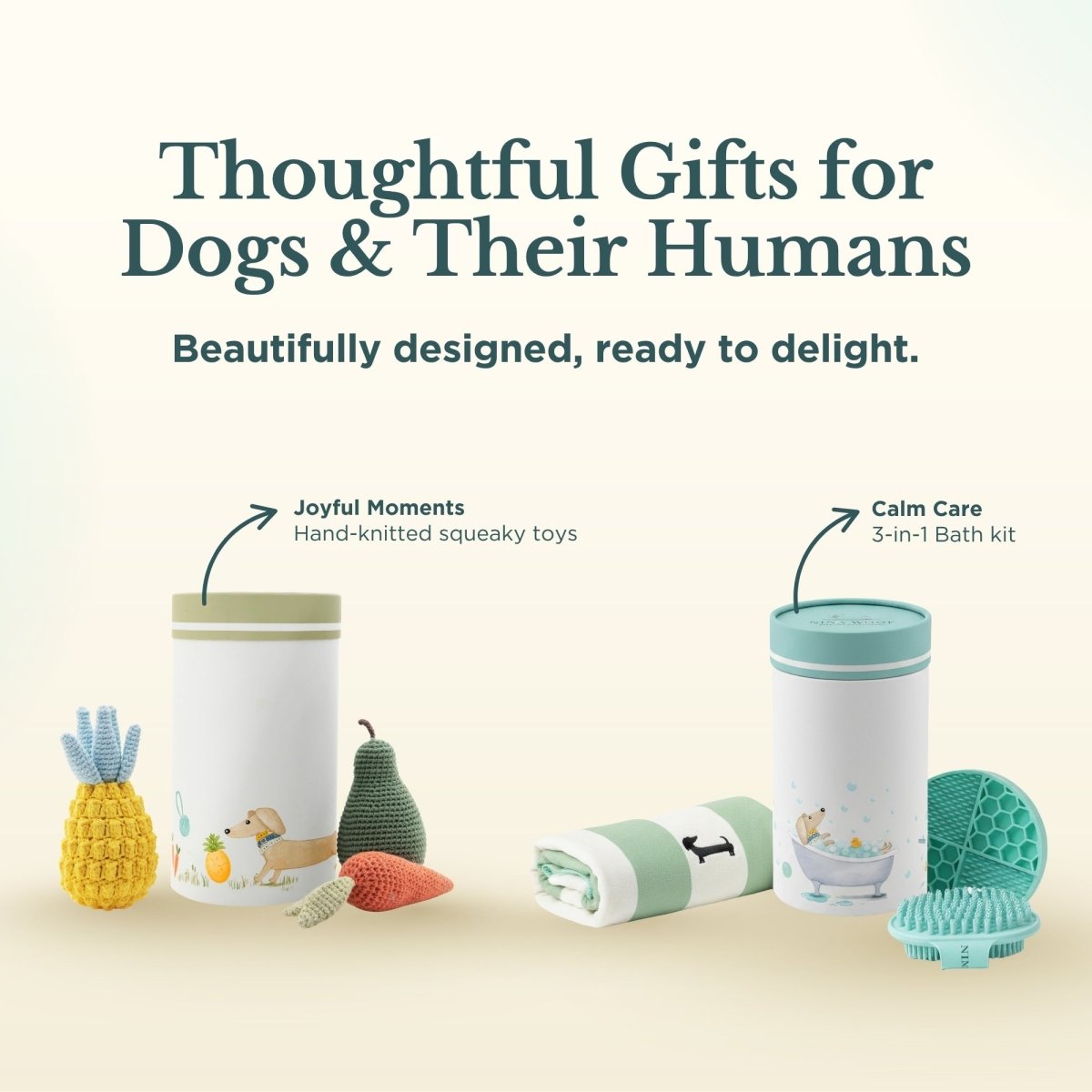 Dog Bath & Grooming Kit, lifestyle view