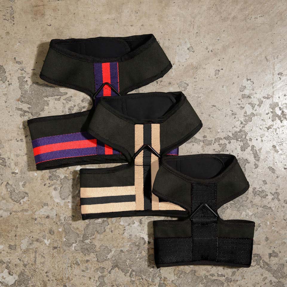 Saint Rue City Harness available in three colors