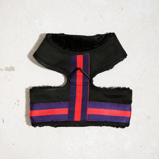 City dog harness fur, product view