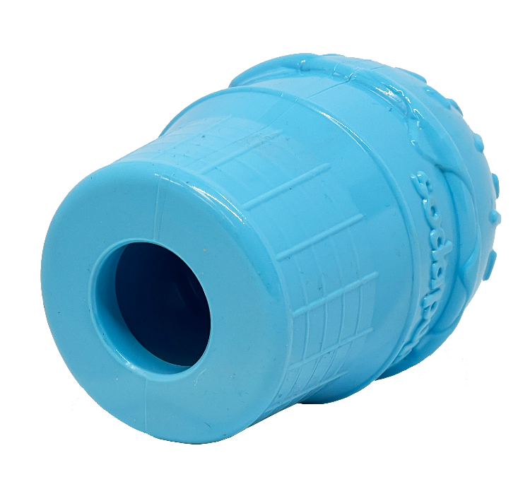 Blue Ice Cream Cone treat dispenser dog toy