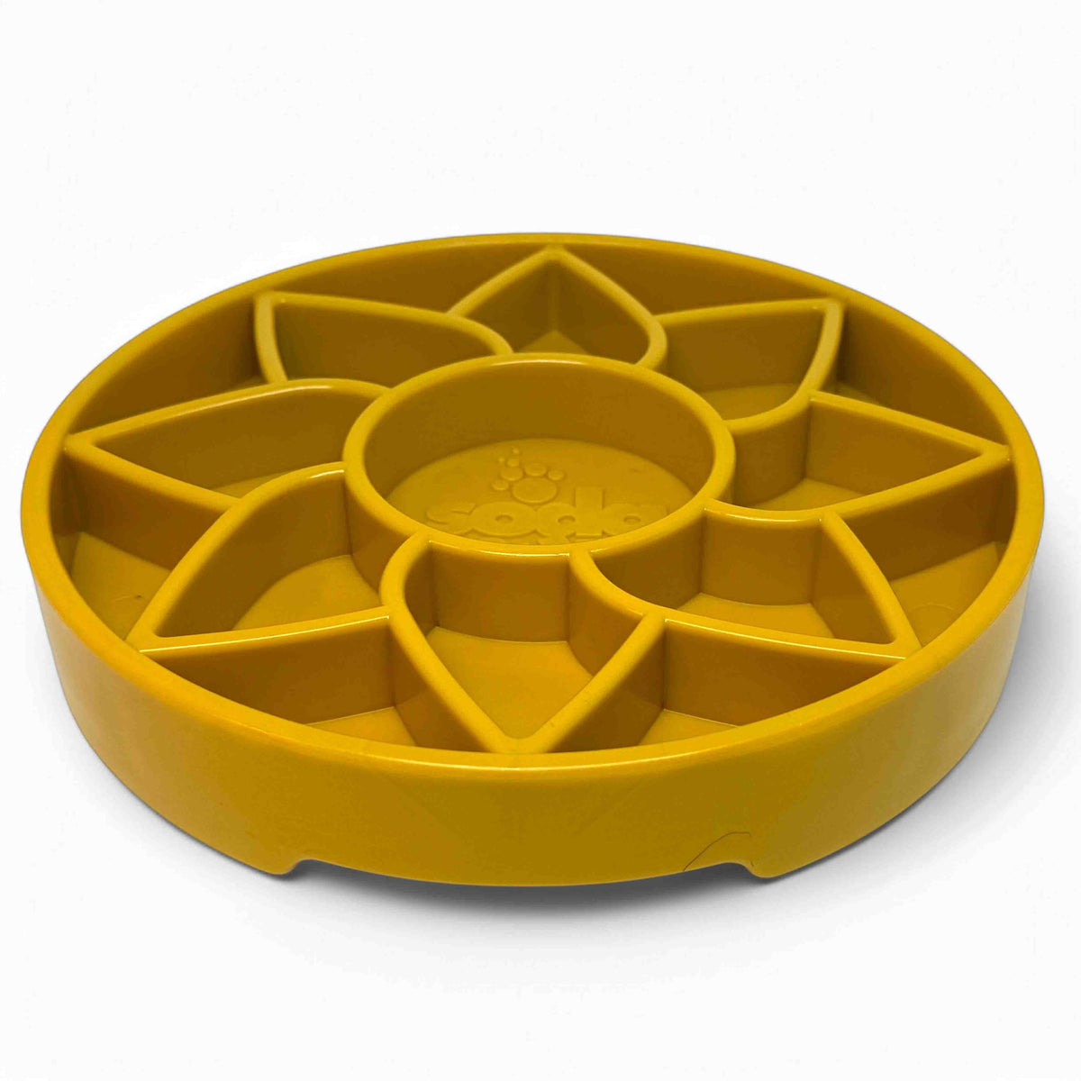 Yellow Sunflower eTray slow feeder