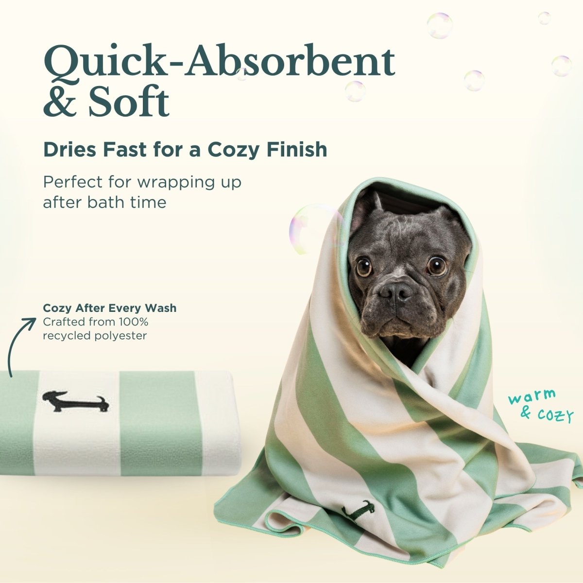 Dog Bath & Grooming Kit, lifestyle view