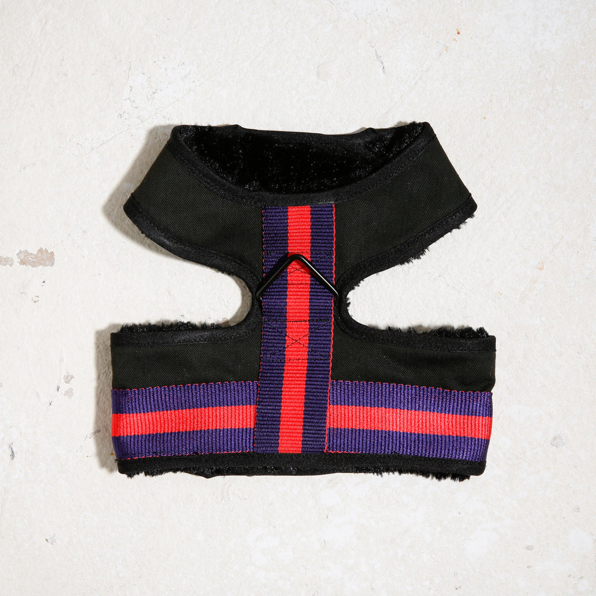 City dog harness fur, product view