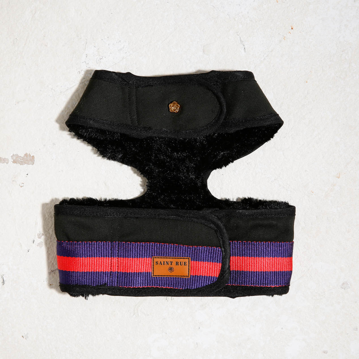 City dog harness fur in Rue St Honore