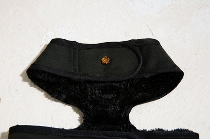 City dog harness fur, fourth view