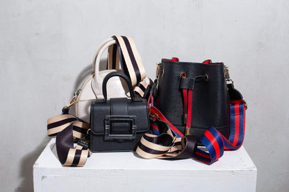 City Straps shown together