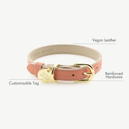 Rio Vegan Leather Dog Collar, product view 1