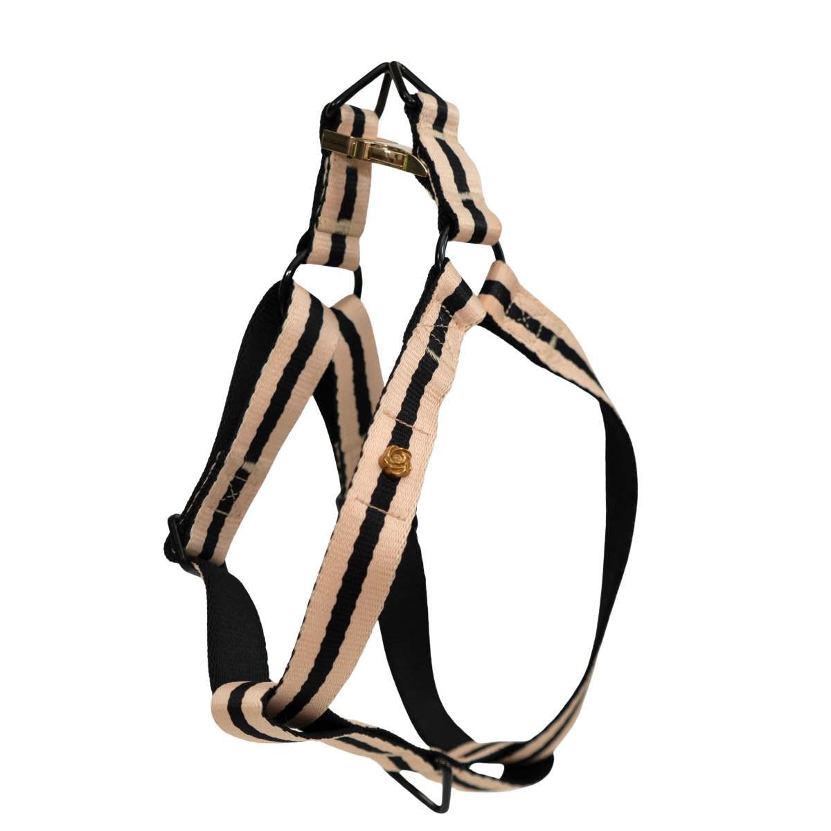 Dog harness in Rue Cambon No.1 colourway, product view