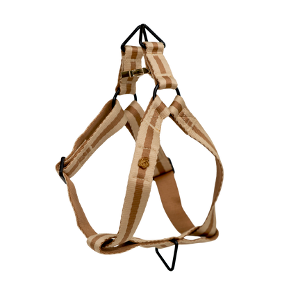 Dog harness in Rue de Rivoli colourway, product view