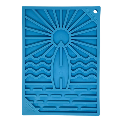 Blue Surf's Up lick mat