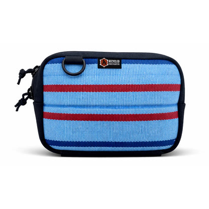 TrailHound fire hose fanny pack in Ocean Breeze Merica